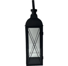 Dekorative Laterne aus Metall und Glas