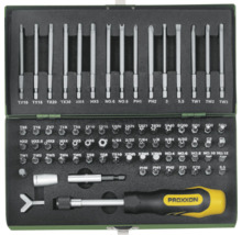 Super Sicherheits-/ Spezialbitsatz Proxxon 1/4" 75-tlg.