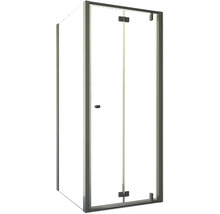 Duschkabine mit Drehtür aus Glas