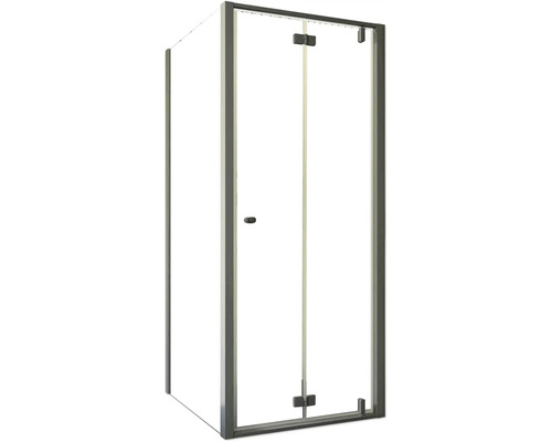 Duschkabine mit Drehtür aus Glas