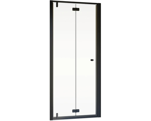 Duschkabine mit Drehtür und Rahmen