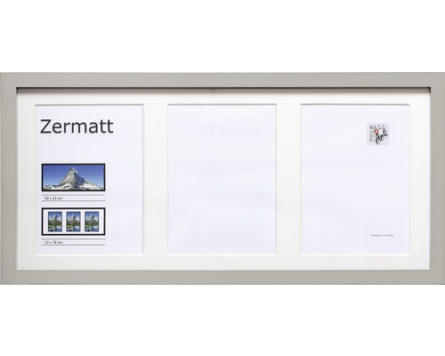 Objektrahmen Zermatt alu 23x50 cm
