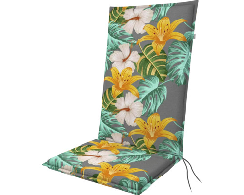 Gartenstuhlauflage mit Blumenmuster