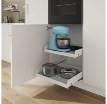 Küchenschrank mit Auszügen für Küchenmaschine und Töpfe