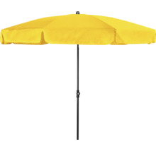 Gelber Sonnenschirm für den Außenbereich
