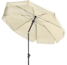 Geöffneter Gartenschirm mit Mast