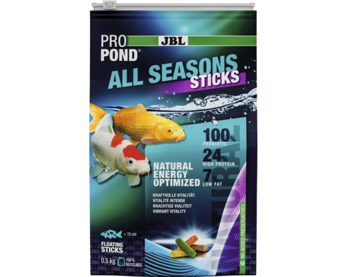 JBL Pro Pond All Seasons Sticks Fischfutterverpackung