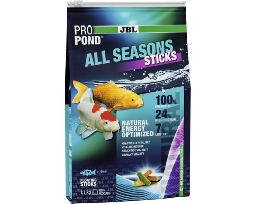 JBL ProPond All Seasons Sticks Fischfutter im Beutel