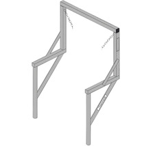 Schaukelgerüst aus Holz