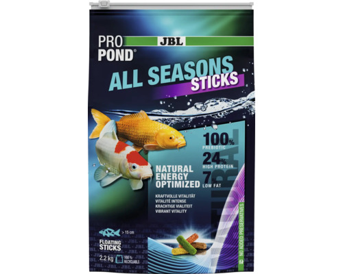 JBL ProPond All Seasons Sticks Fischfutter für Teichfische