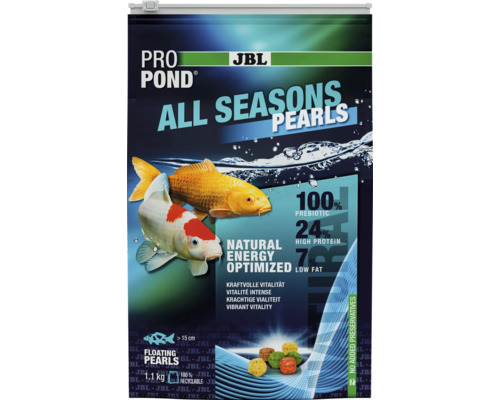 JBL Pro Pond All Seasons Pearls Fischfutter-Verpackung