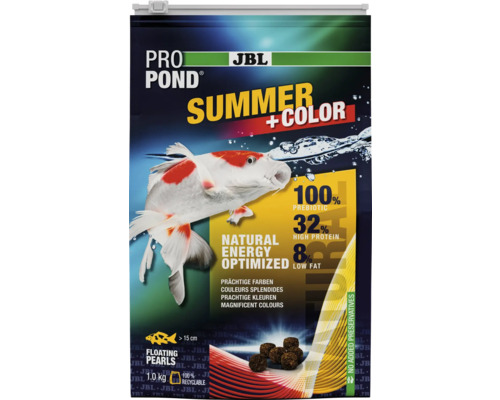 JBL ProPond Summer plus Color Koifutter im Beutel