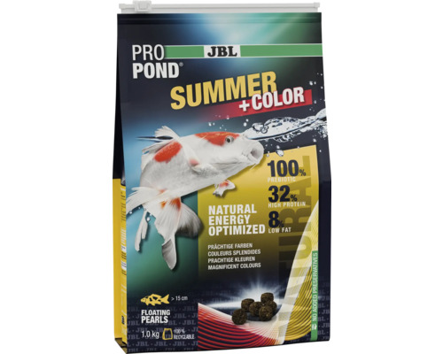 JBL Pro Pond Summer plus Color Fischfutter Verpackung