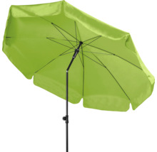 Geöffneter Gartenschirm mit Mast