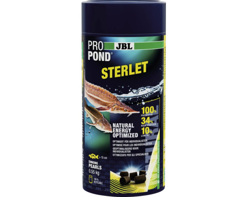 JBL Pro Pond Sterlet Fischfutter im Behälter