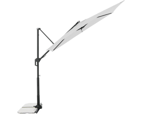 Freiarmschirm mit Ständer