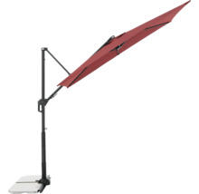 Freiarm-Sonnenschirm mit Standfuß für den Außenbereich