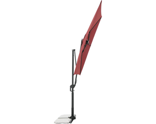 Freiarm-Sonnenschirm mit Standfuß