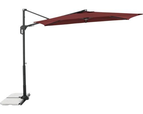 Freiarm-Sonnenschirm mit Schirmständer