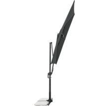 Freiarm-Sonnenschirm mit Fuß