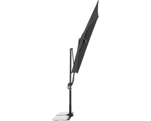 Freiarm-Sonnenschirm mit Fuß