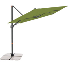 Freiarm-Sonnenschirm mit Betonsockel