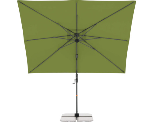 Rechteckiger Gartenschirm mit Ständer