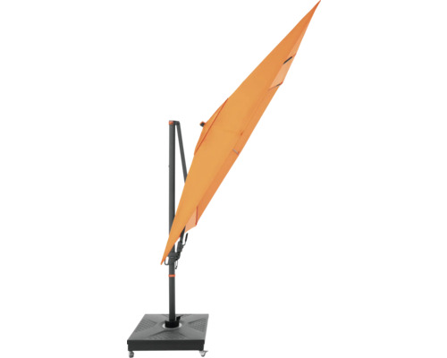 Freiarm-Sonnenschirm mit Ständer