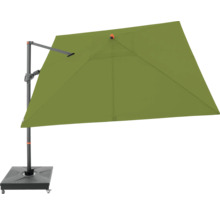 Freiarm-Sonnenschirm mit Schirmständer für den Garten