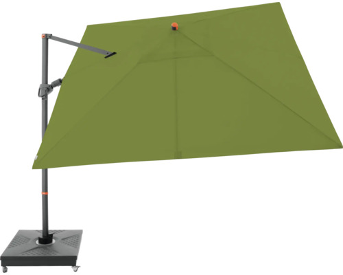 Freiarm-Sonnenschirm mit Schirmständer für den Garten