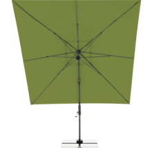 Quadratischer Gartenschirm mit Ständer
