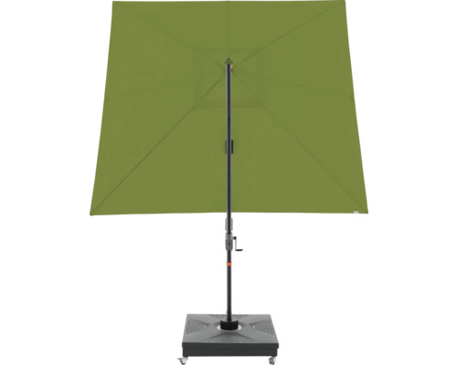 Quadratischer Gartenschirm mit Ständer