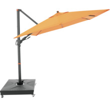Freiarm-Sonnenschirm mit Sockel für den Außenbereich