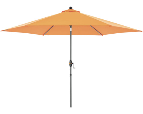 Quadratischer Sonnenschirm mit Kurbelmechanismus