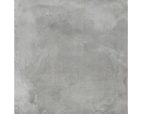 Graue Bodenfliese mit Betonoptik