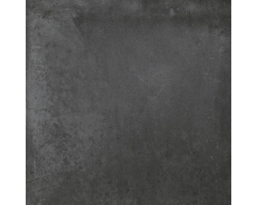 Feinsteinzeug Bodenfliese Lucente Antracite 60,3x60,3 cm anthrazit matt Dunkle Steinzeugfliese mit matter Oberfläche