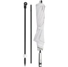 Doppler Logo Stockschirm mit Erdspieß