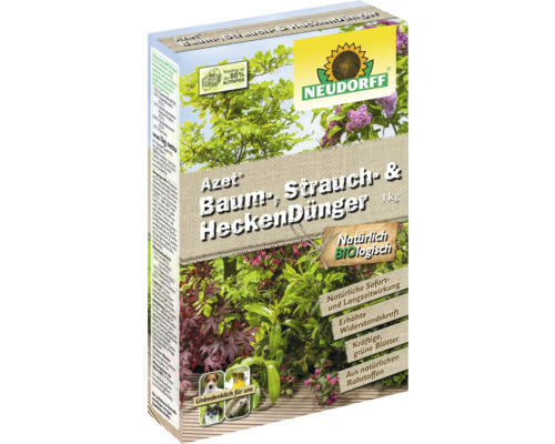 Baumdünger, Strauchdünger und Heckendünger Neudorff Azet 1 kg organischer Dünger Baumdünger, Strauchdünger und Heckendünger Neudorff Azet 1 kg organischer Dünger
