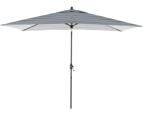 Rechteckiger Sonnenschirm mit Streifenmuster