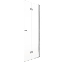 Duschabtrennung mit Drehtür aus Glas