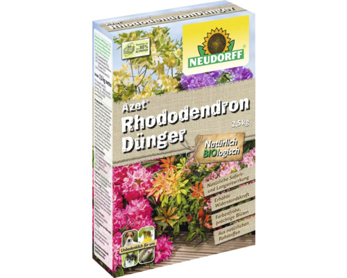 Rhododendron Dünger Azet Neudorff 2,5 kg organischer Dünger