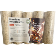 Paket Premium Holzbriketts aus Fichte und Lärche, 10 kg