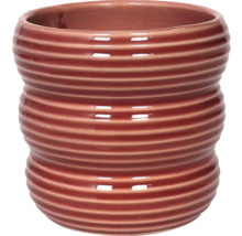 Gerillter Blumentopf aus Keramik