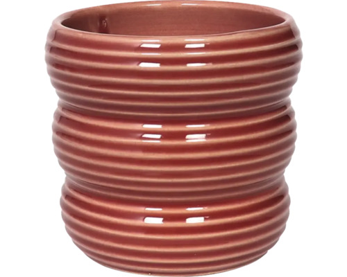 Blumentopf Keramik Ø 7 cm 7 x 7 x 7 cm rot