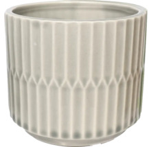Keramik Blumentopf mit geometrischem Muster