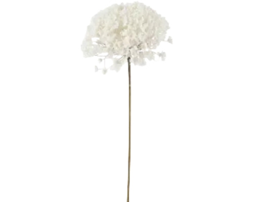 Dekorative künstliche Hortensie als Einzelblüte