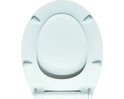 Toilettensitz von oben