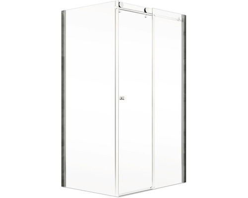 Duschkabine mit Schiebetür aus Glas