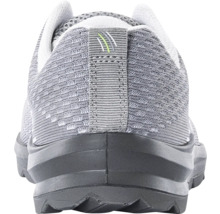 Grauer Laufschuh von hinten