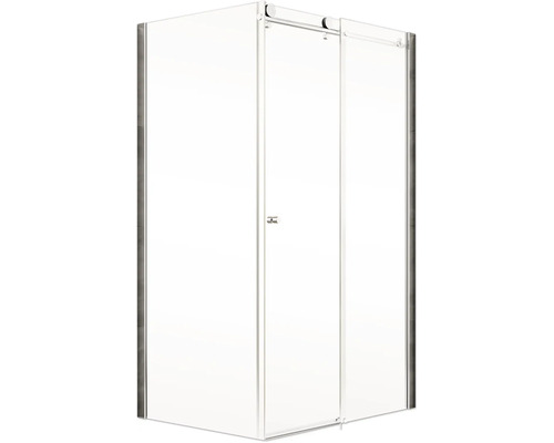 Duschkabine mit Schiebetür aus Glas